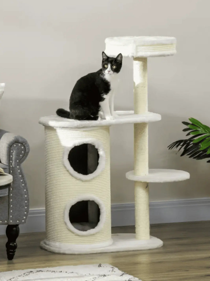 Arbre à Chat Blanc - CATIUM