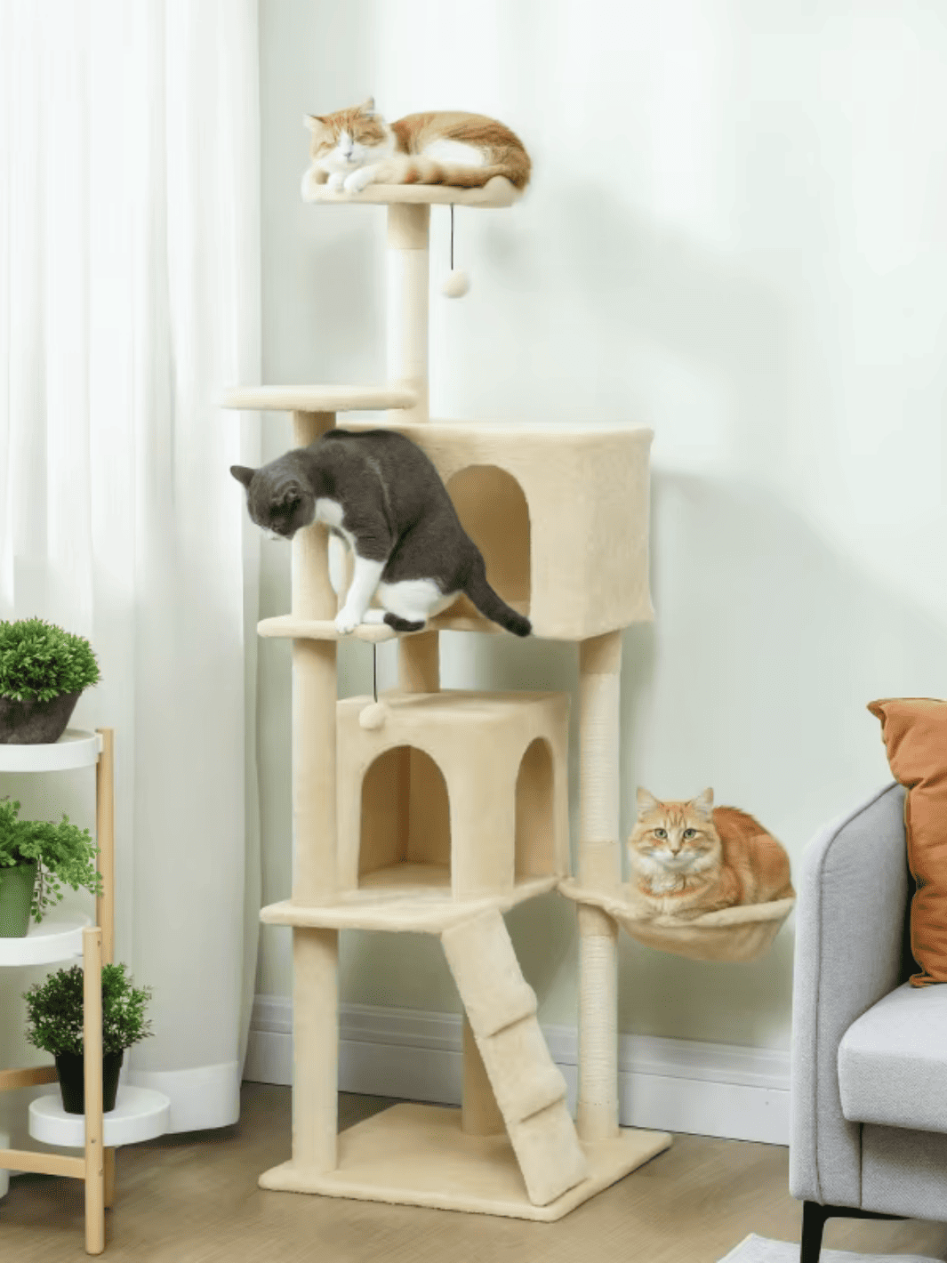 Arbre à Chat Beige