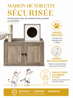 Arbre à Chat Litière avec Perchoirs et Jouets-caracteristique4
