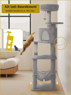 Arbre_a_Chat_140_cm_avec_Condos_Hamac_et_Griffoirs_en_Sisal_Caracteristique_3