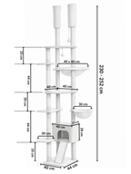 Arbre_a_Chat_230_255_cm_Style_Cactus_avec_Condo_et_Hamac_Dimensions