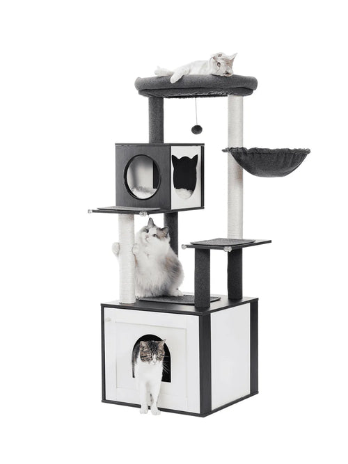 Arbre_a_Chat_Bois_Massif_Noir