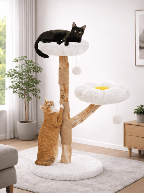 Arbre à Chat Design Bois | Nirvana