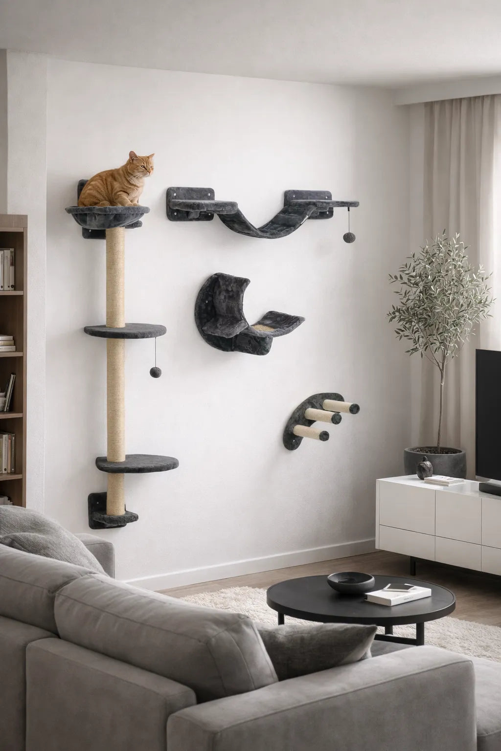 Arbre_a_Chat_Mural_4_Pieces_avec_Hamac_et_Pont_Interieur