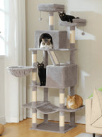 Arbre à Chat Paradise XXL Gris - Felinara