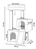 Arbre_a_Chat_Petit_Appartement_Dimensions