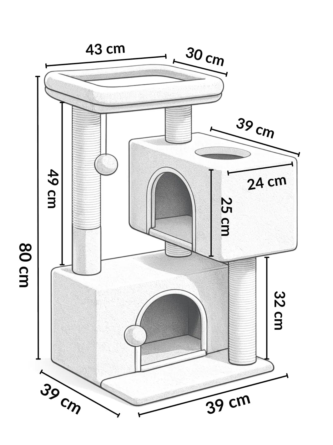 Arbre_a_Chat_Petit_Espace_Dimensions
