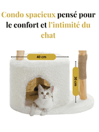 Arbre_a_Chat_avec_Panier_Osier_Caracteristique_2 + en bois Naturel