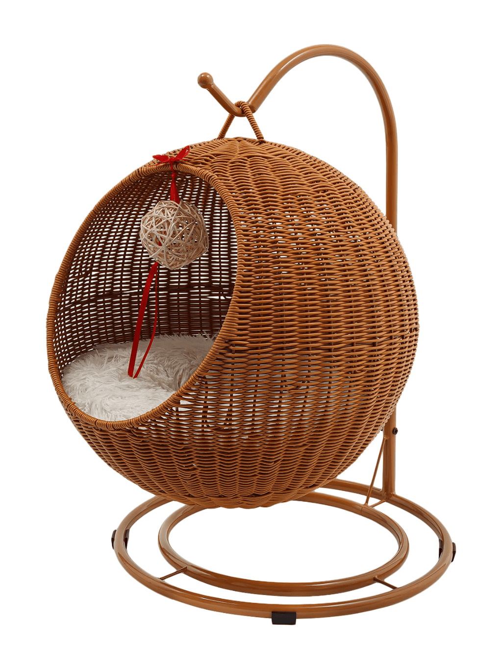 Balancoire_Chat_sur_Pied_Rotin_PP_Brun_Dore_Solevia
