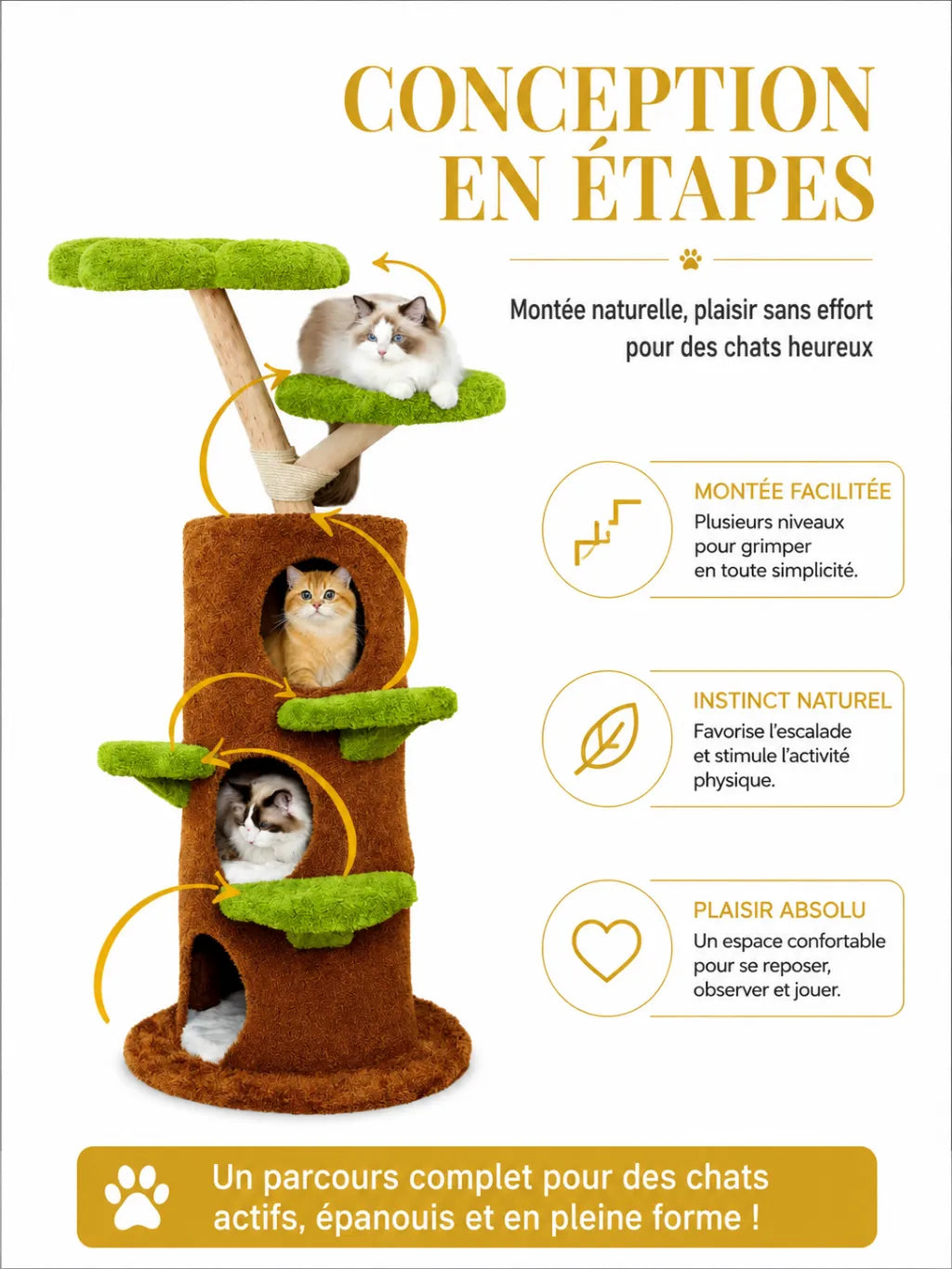 Grand_Arbre_Chat_Vert_et_Marron_avec_Plateforme_Fleur-caracteristique3