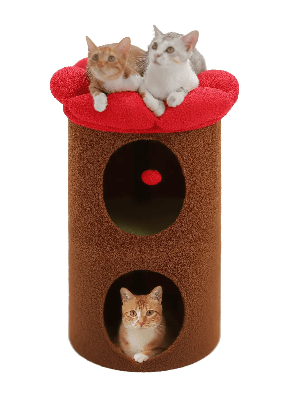 Grand Arbre à Chat Fleur Marron | Élégia
