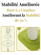 Griffoir fleur pour chat avec poteaux doubles en sisal Caractéristique 3 - CATIUM