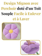 Griffoir fleur pour chat avec poteaux doubles en sisal Caractéristique 2 - CATIUM