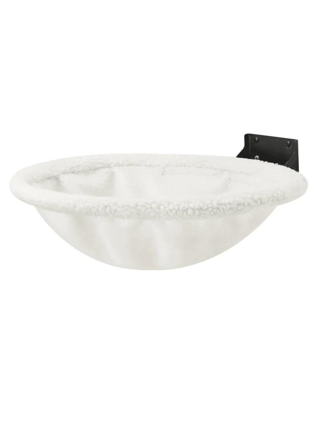 Hamac-Mural-Pliable-Blanc-pour-Chat-en-Metal-Auralis