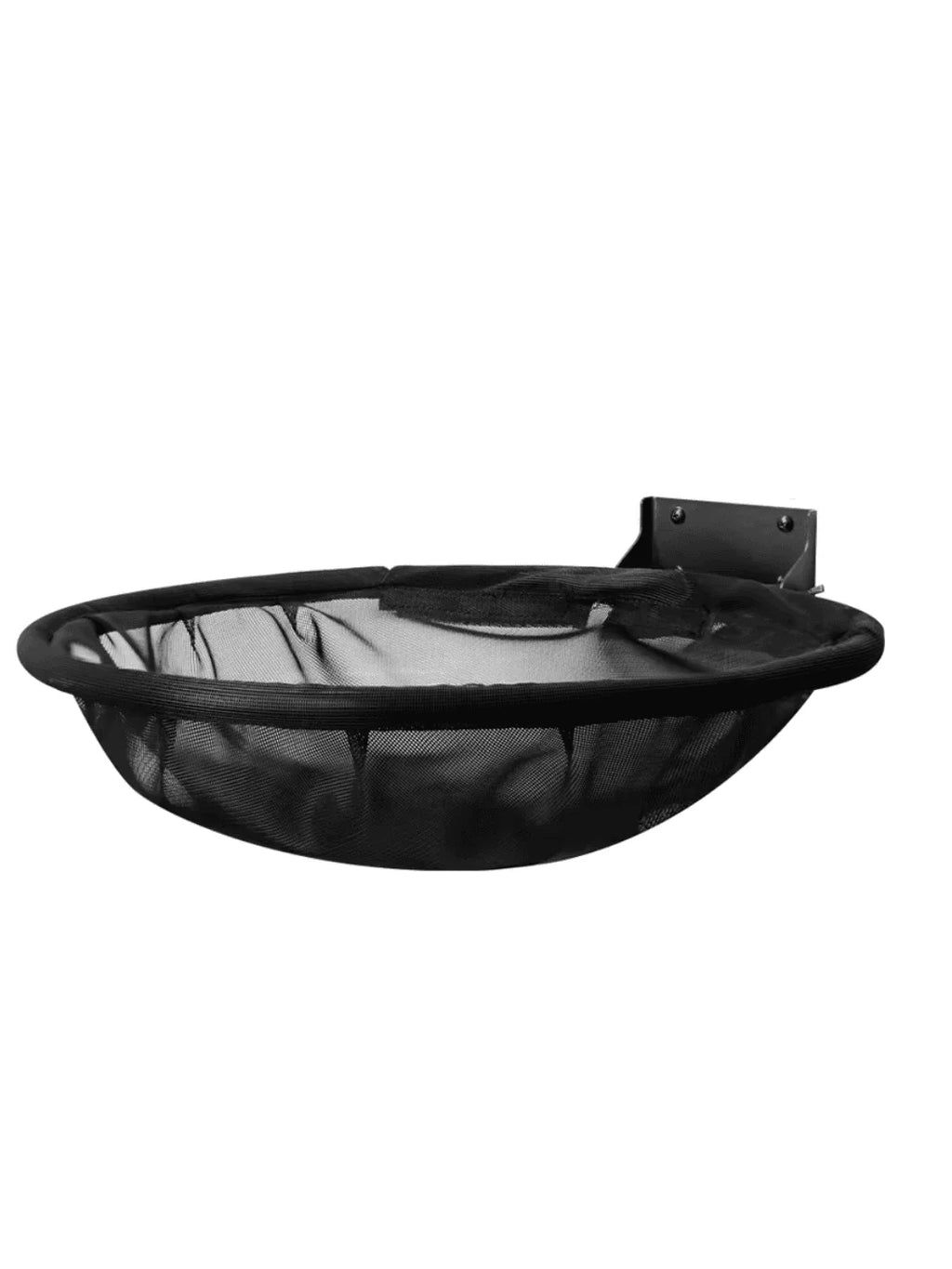 Hamac-Mural-Pliable-Noir-pour-Chat-en-Metal-Murelia