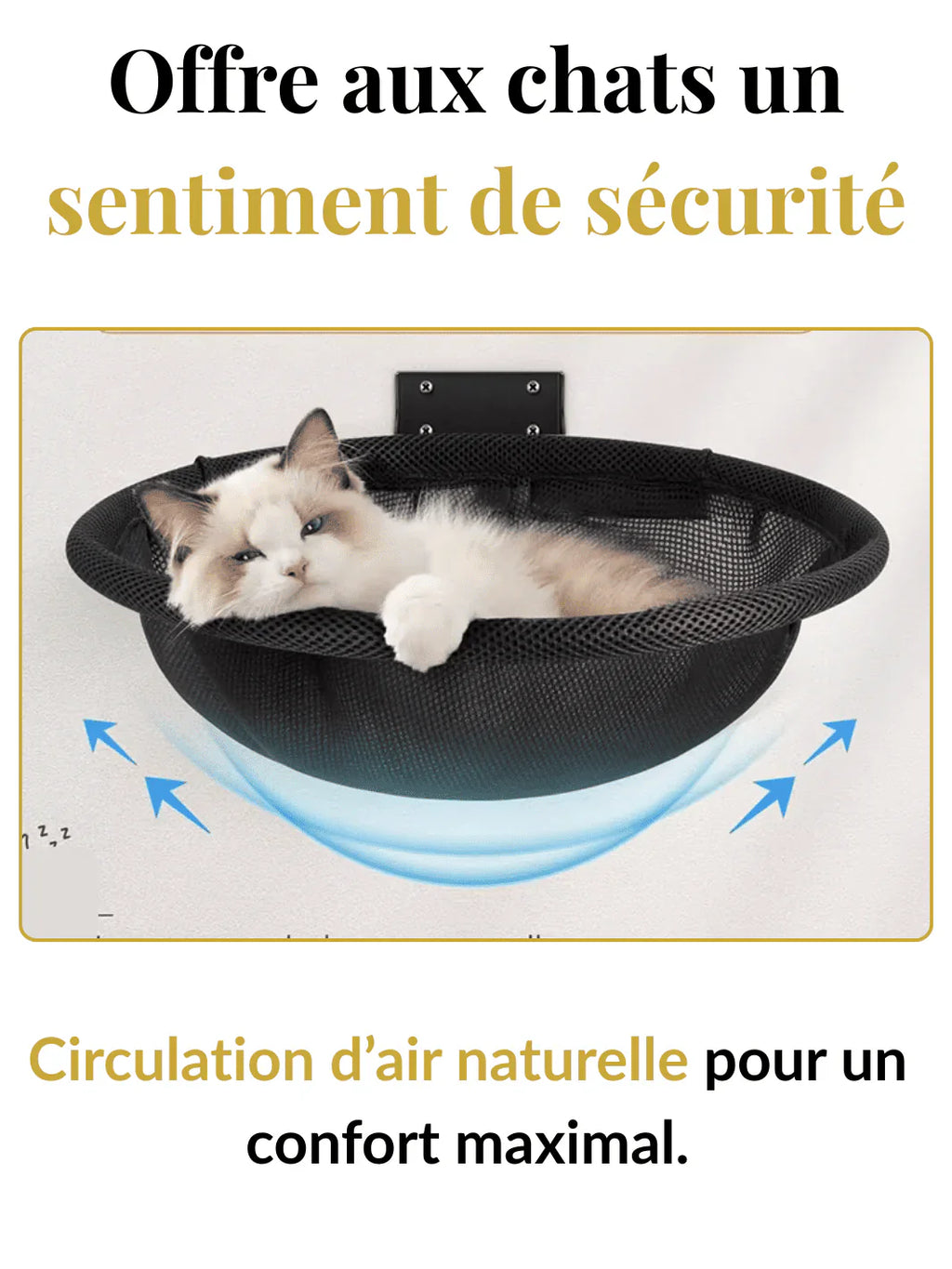 Hamac-Mural-Pliable-pour-Chat-en-Metal-Caracteristique-1