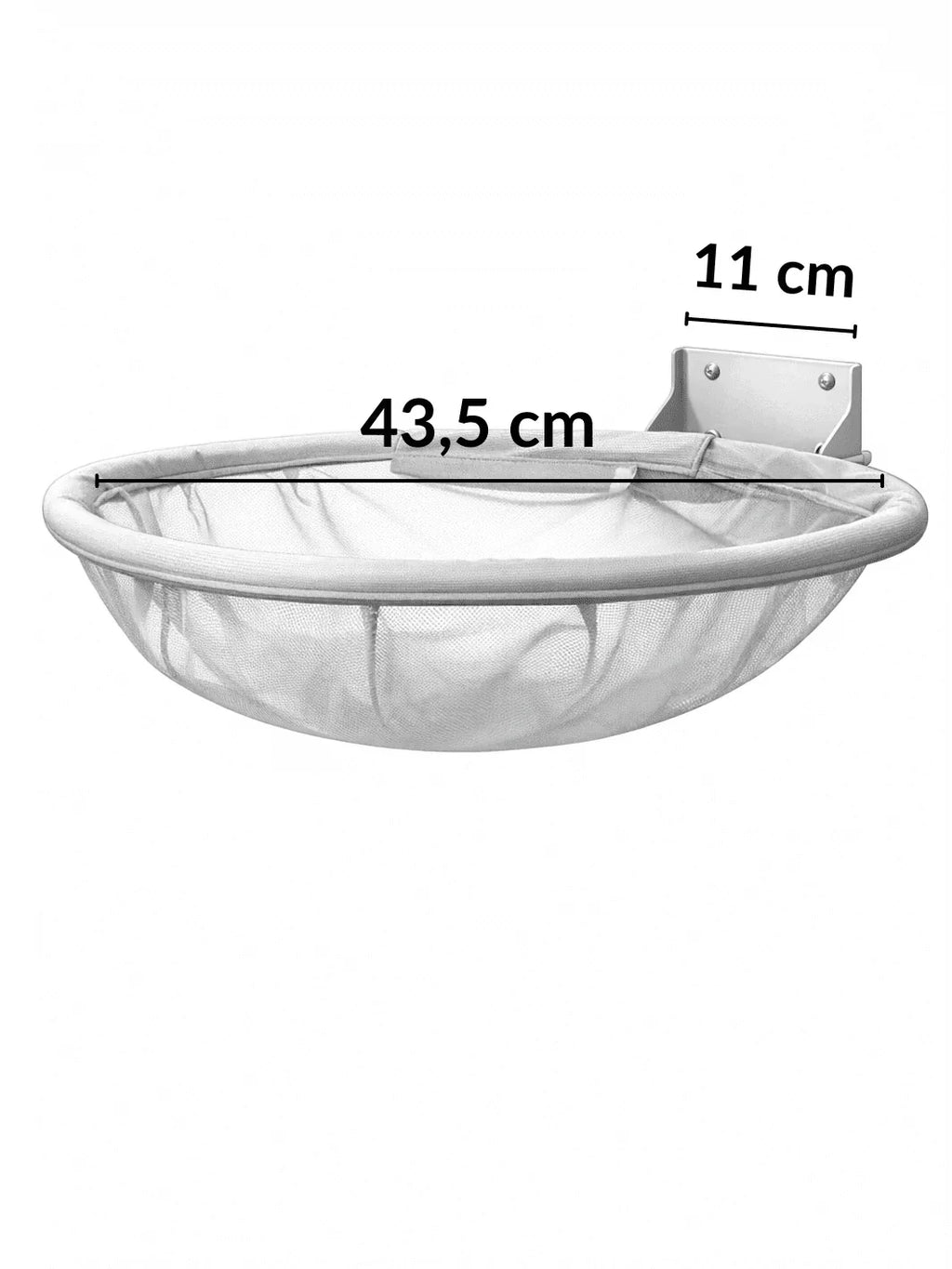 Hamac-Mural-Pliable-pour-Chat-en-Metal-Dimensions