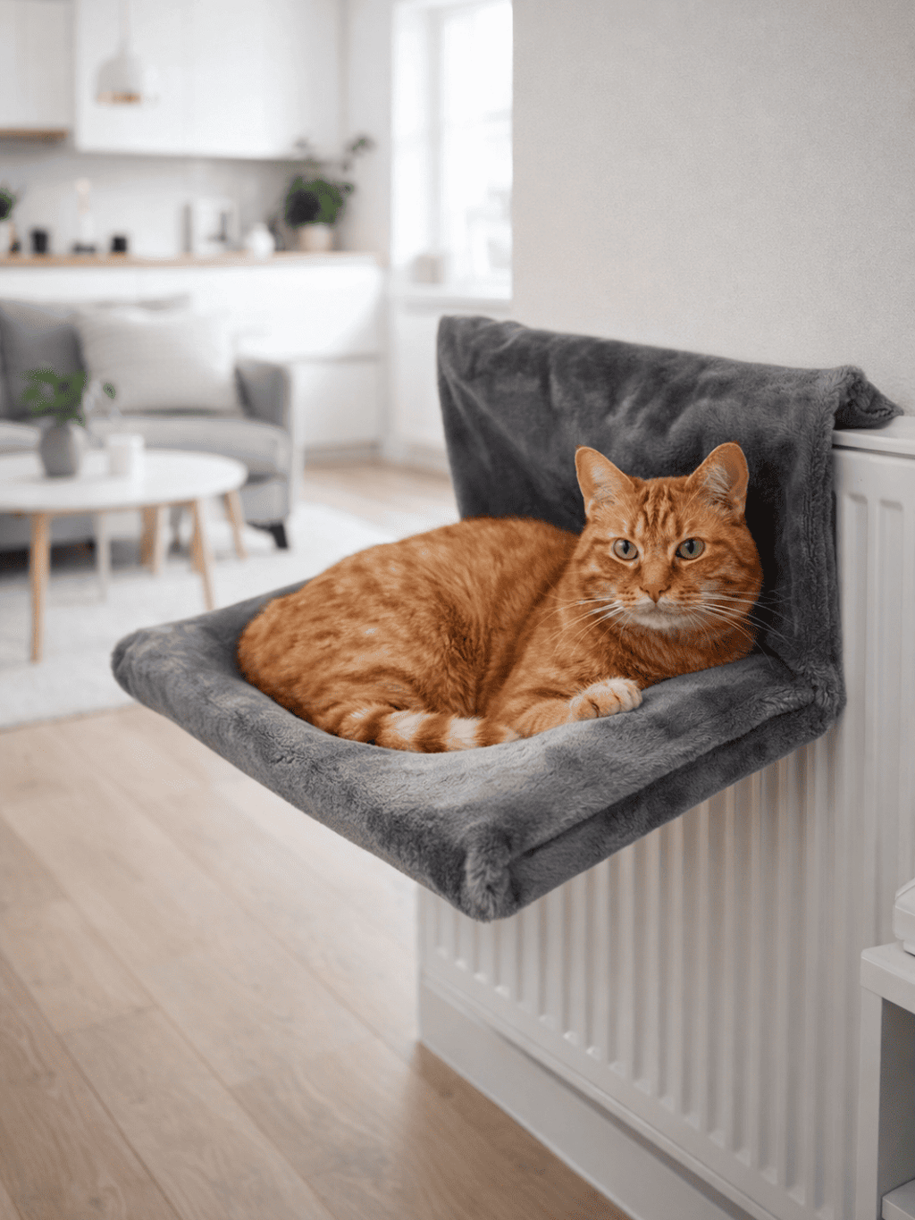 Hamac_Radiateur_Gris_pour_Chat_Interieur