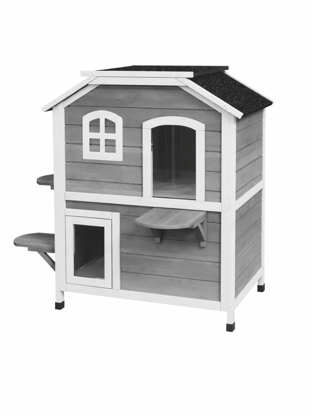 Maison_Arbre_a_Chat_Bois_2_Niveaux_avec_Toit_Ouvrant