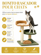 Petit Arbre a Chat Multicolore 52 cm avec Sisal-caracteristique2
