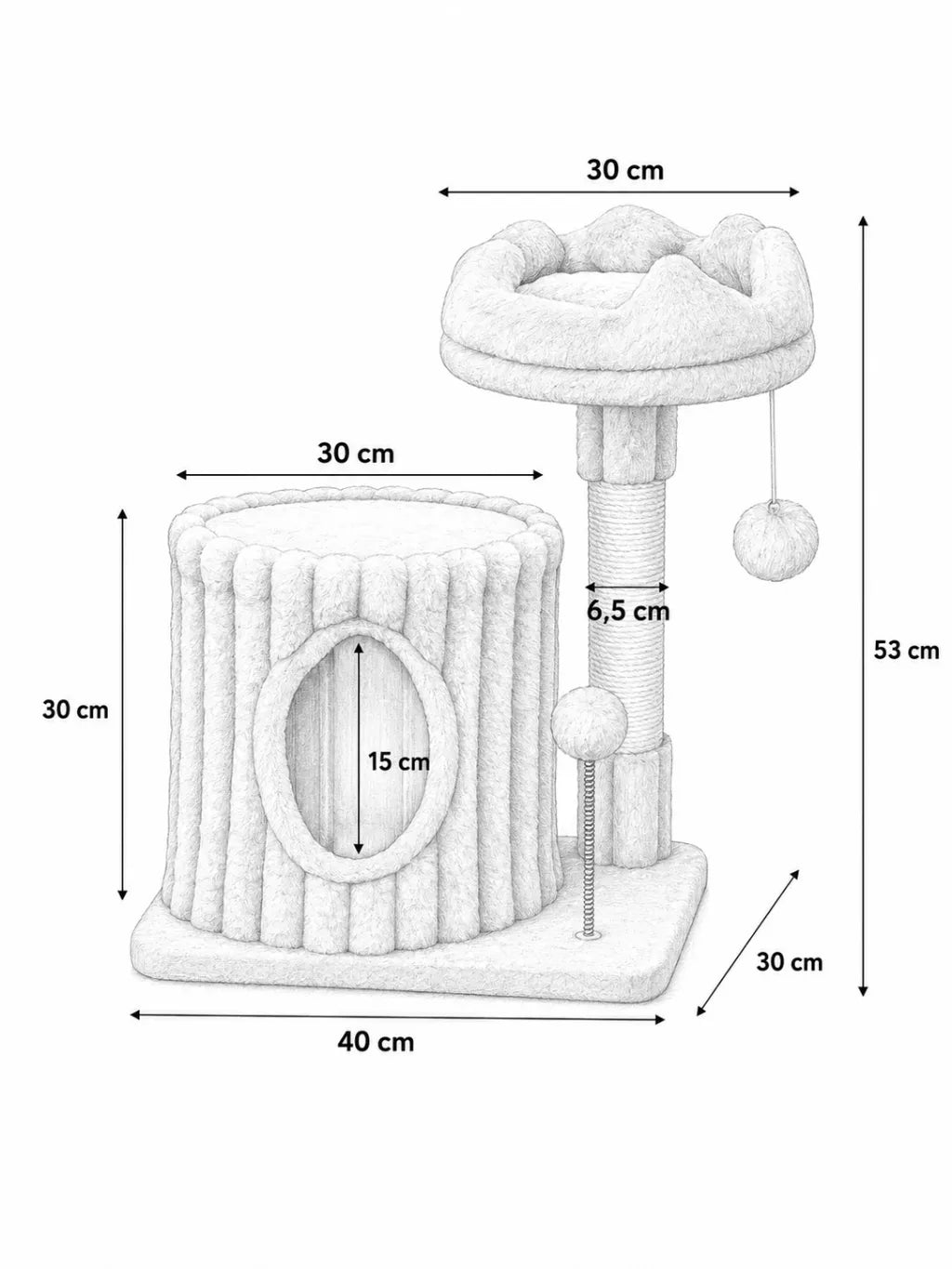 Petit_Arbre_a_Chat_Tronc_53_cm_avec_Niche_dimensions