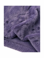 Tissu peluche 8mm pour arbre à chat gris