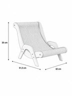 Dimensions griffoir chat Loungia 51,5 cm longueur 32 cm largeur 35 cm hauteur