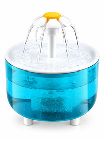 Fontaine à Eau pour Chat Bleue 1,2 L avec 5 Filtres | Azuréa