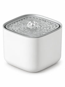Fontaine à Eau pour Chat Blanche Silencieuse 2 L | Albésia