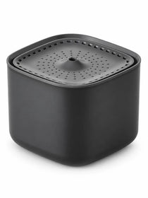 Fontaine à Eau pour Chat Noire Carrée 2 L | Ébénia