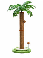 Griffoir chat palmier Palmésia 85 cm avec deux balles