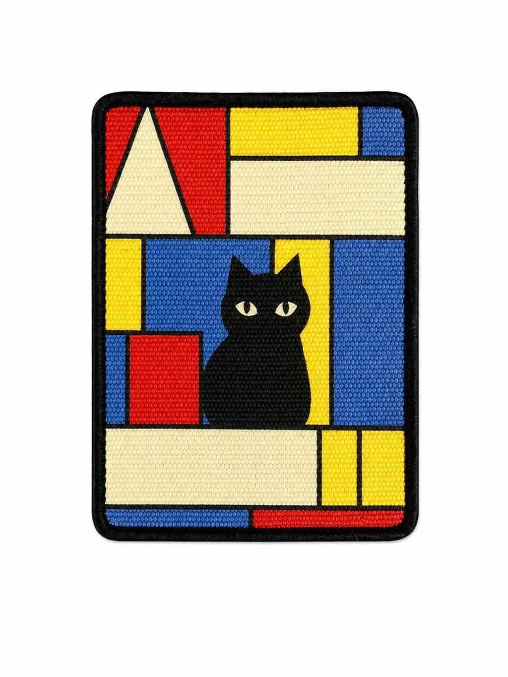 Griffoir mural pour chat adhésif géométrique Prisméa 38 x 30 cm