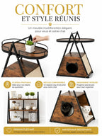 Meuble niche chat Servalia alliant confort et style dans la maison